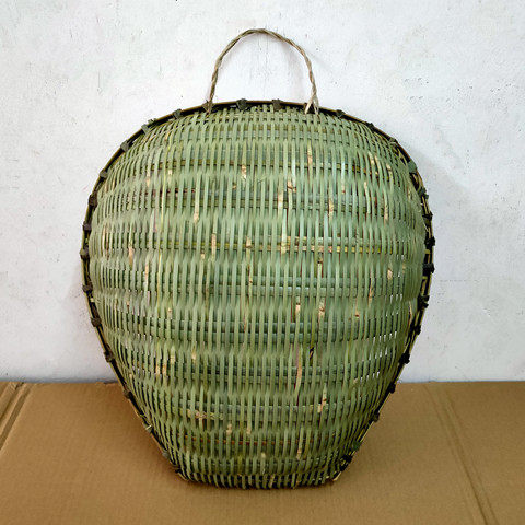 饰洗菜 竹编筲箕竹篮簸农家手工制品青篾竹筐厨房用品沥米水晾晒装