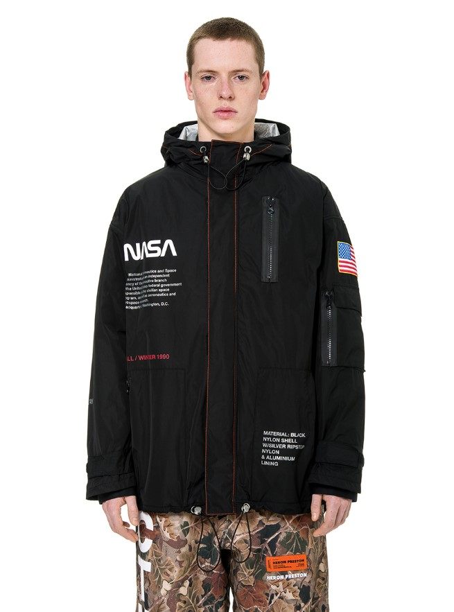 【夹克】nasa宇航员外套联名美国宇航局反光夹克ins冲