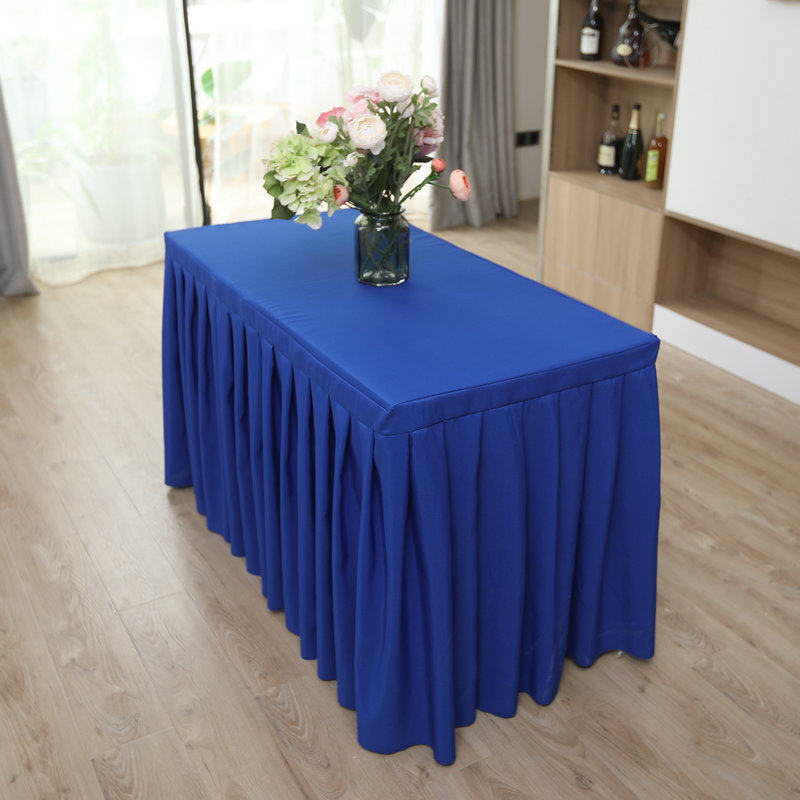 台布台裙定做ibm桌布桌套桌签到会议桌婚庆展会桌布