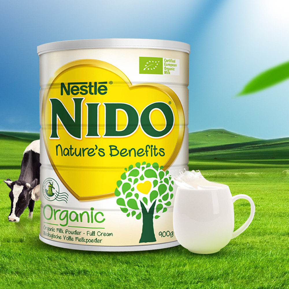奶粉荷兰原装进口雀巢nido有机全脂成人青少年牛奶全家营养奶粉