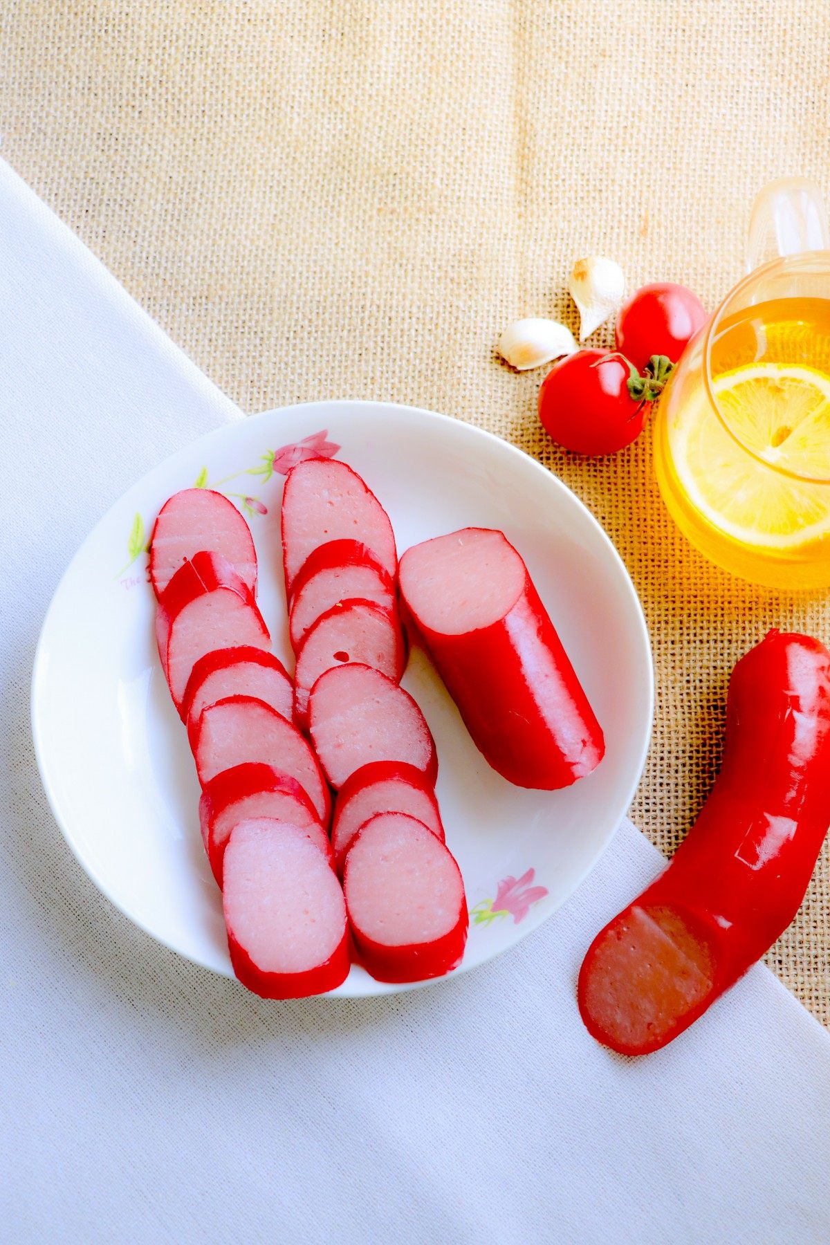 双汇上海风味大红红肠300g5支火锅店麻辣饭店香肠