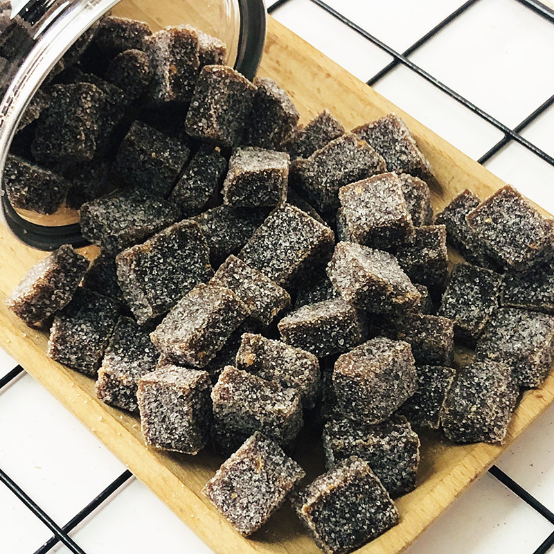 广东梅州客家特产李客山庄黑糖姜糖400g黑糖红糖怀旧特产姜糖零食