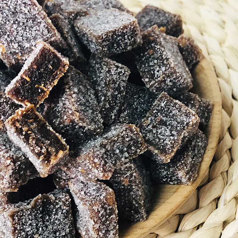 广东梅州客家特产李客山庄黑糖姜糖400g黑糖红糖怀旧特产姜糖零食