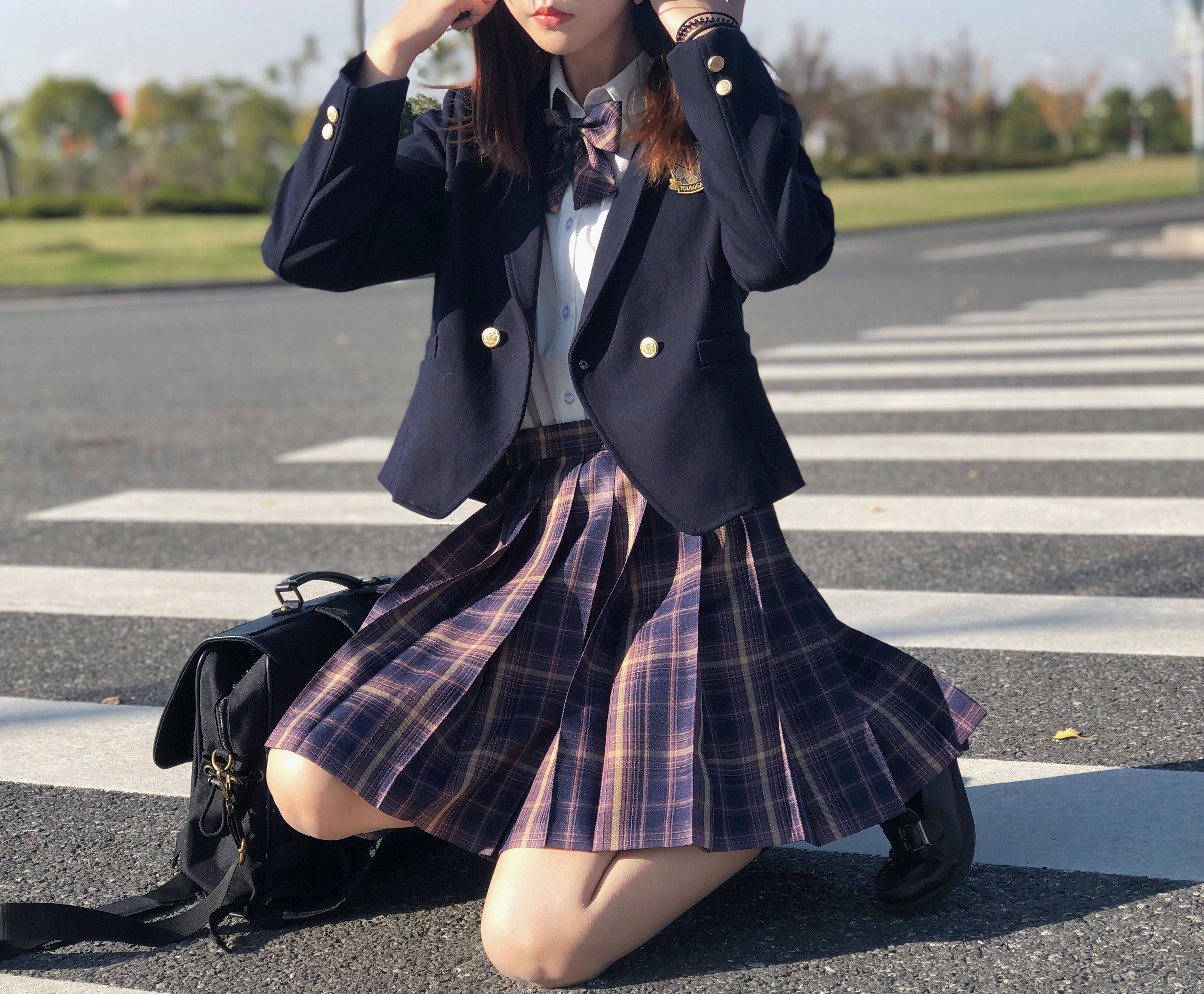 【诸神黄昏 全款交织】 jk原创格裙 制服裙 百褶裙学生裙「02jk」