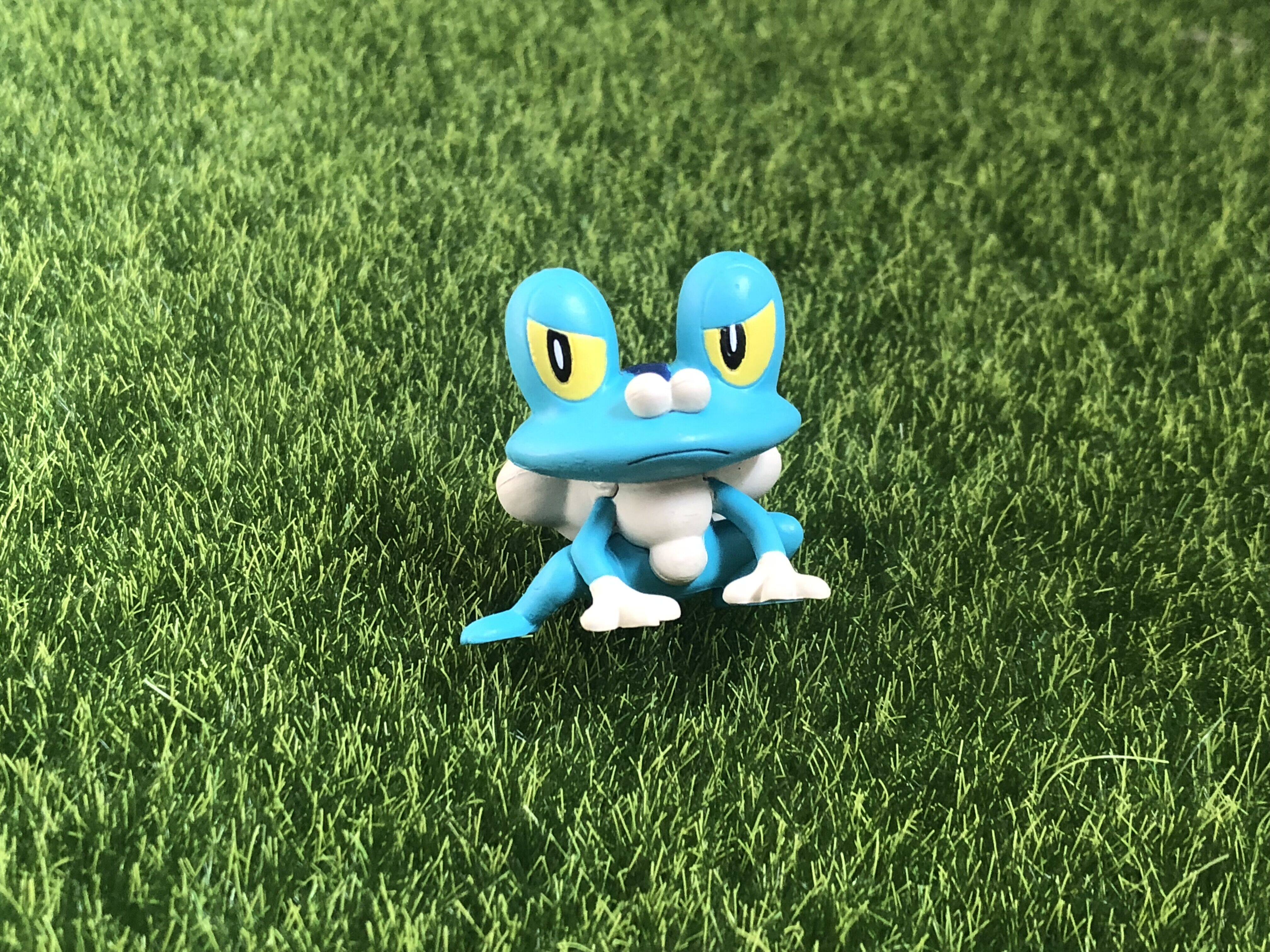 忍蛙口袋妖怪神兽玩具超进进化羁绊甲贺手办呱呱潮玩盲盒