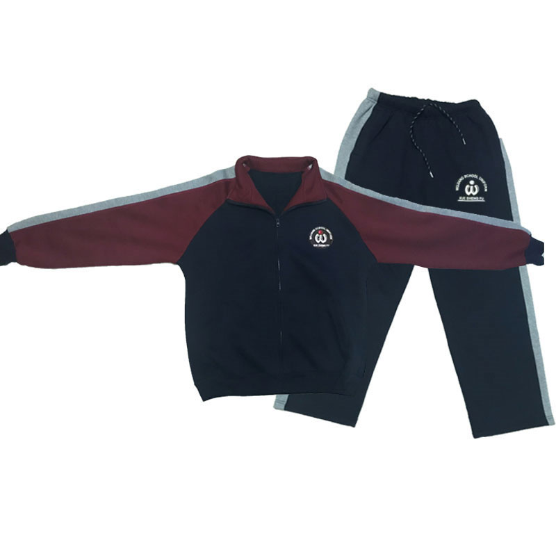 冬季校服吴江初中高中生加绒套装苏州吴江区学生校服