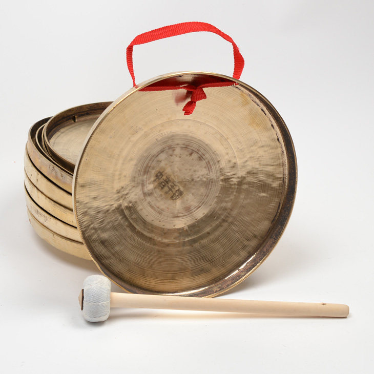 铜锣21cm21公分中音手锣小锣戏曲乐器三句半用手锣