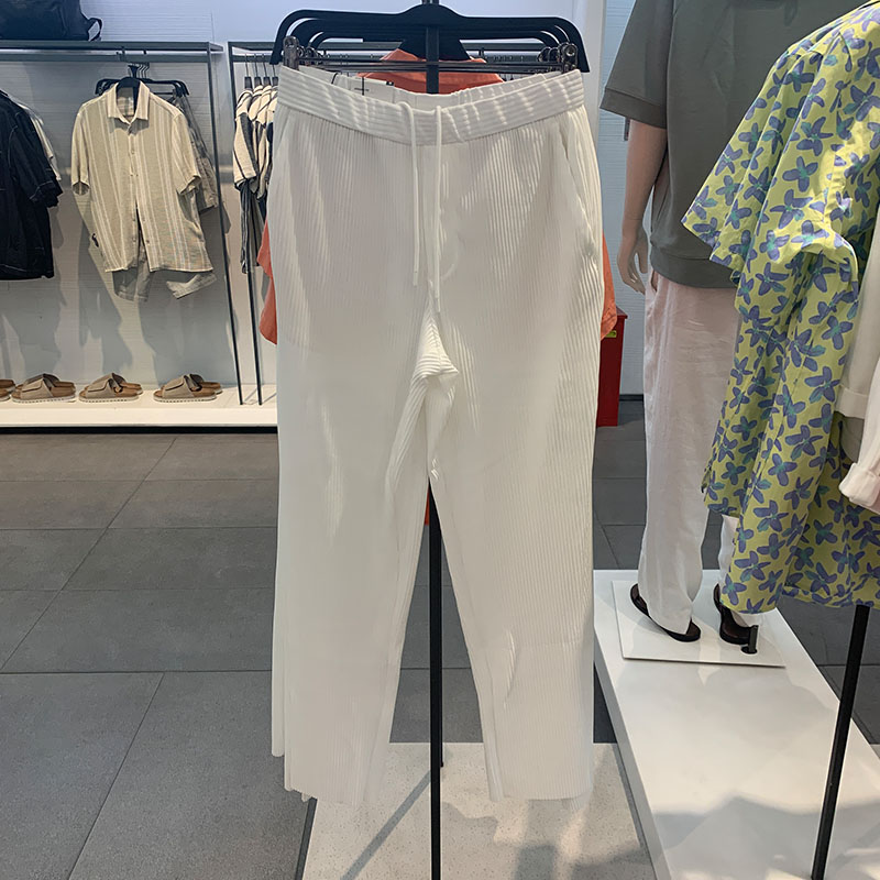 2021新款zara ltscv男装休闲裤宽松长裤男08288480250 8288480250