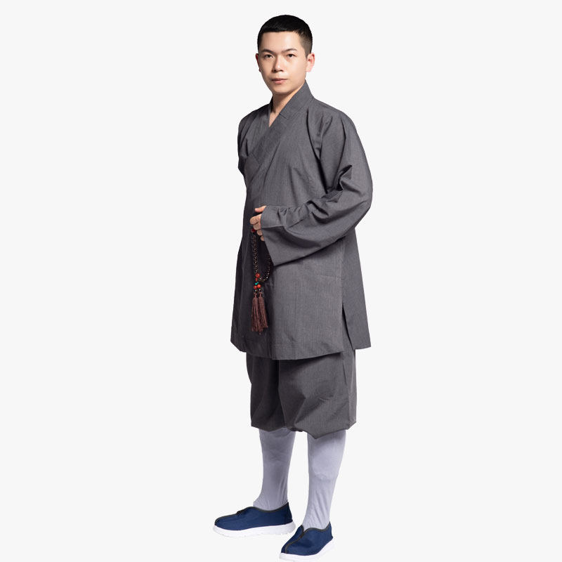 梵林新款佛教僧衣僧服夏季天丝棉罗汉褂短褂小褂和尚服饰套装