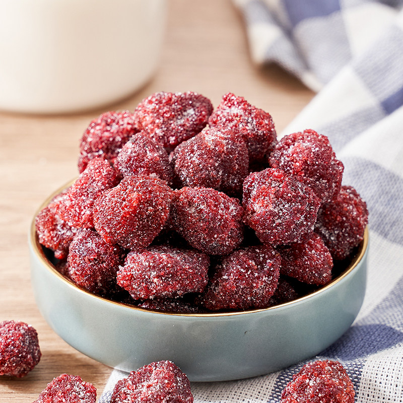 杨梅冰糖袋装包装梅子蜂蜜浙江杭州蜜饯果脯梅类制品