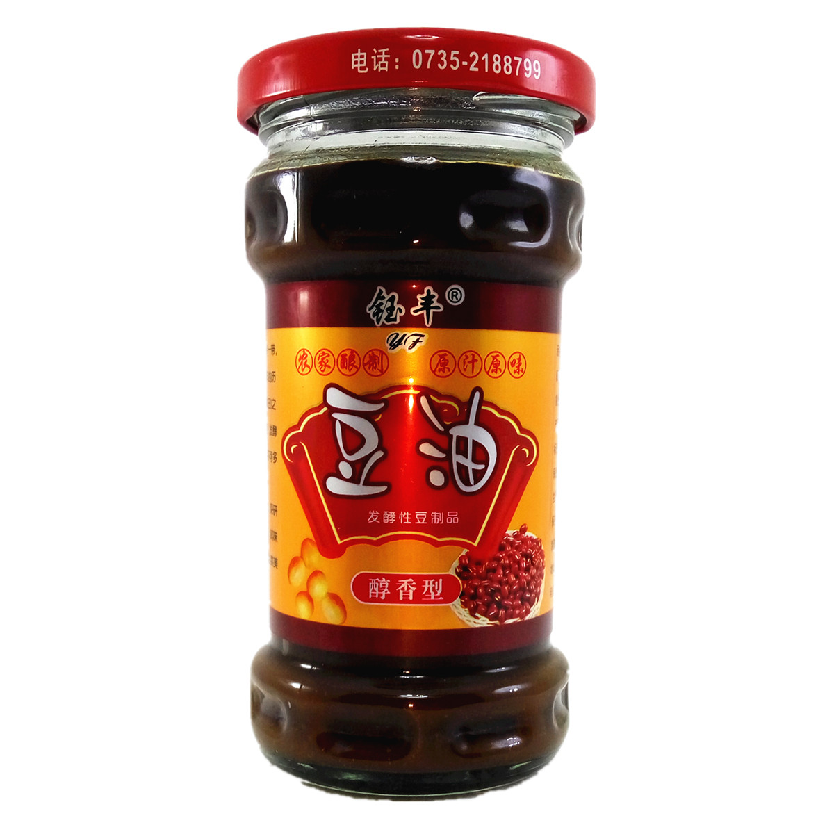 调料湖南郴州特产钰丰豆油栖凤鱼粉228g农家大豆油