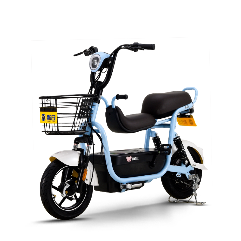 电动车新日新日新国标小萌亲子小型车电瓶车超轻迷你电动自行车