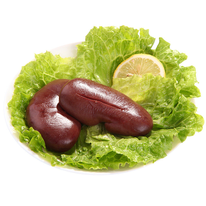 金蝉t7黑猪腰子黑猪腰花 1对300g大别山生态散养黑猪肉新鲜农家现