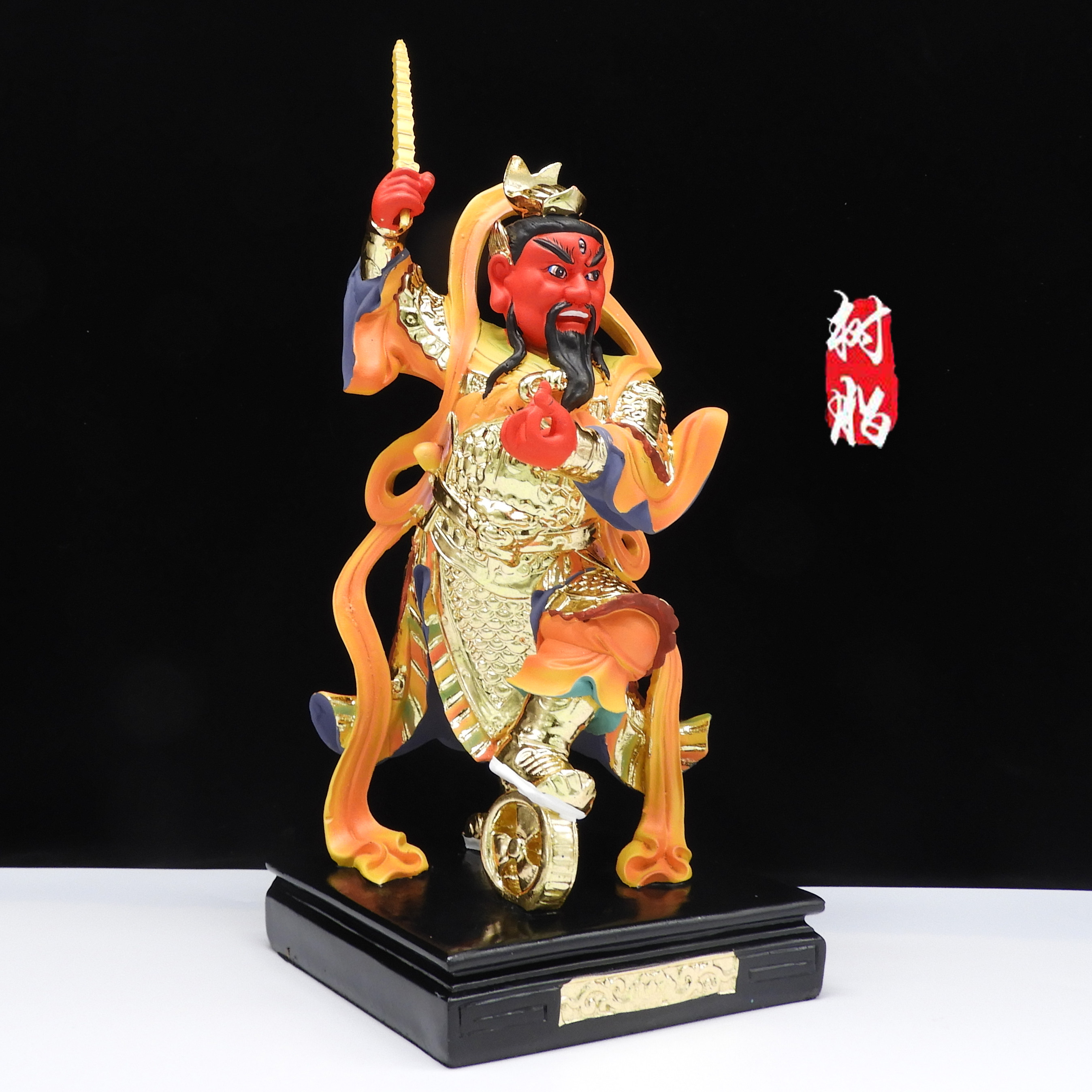 神像王灵官供奉居家树脂大灵天大火神护法天君摆件