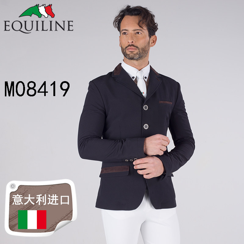 马术equiline意大利进口男款骑士骑马服装比赛服西服骑士服装
