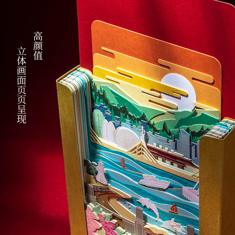 ait送客定制礼品企业伴手港珠card文创珠海文化创意文具