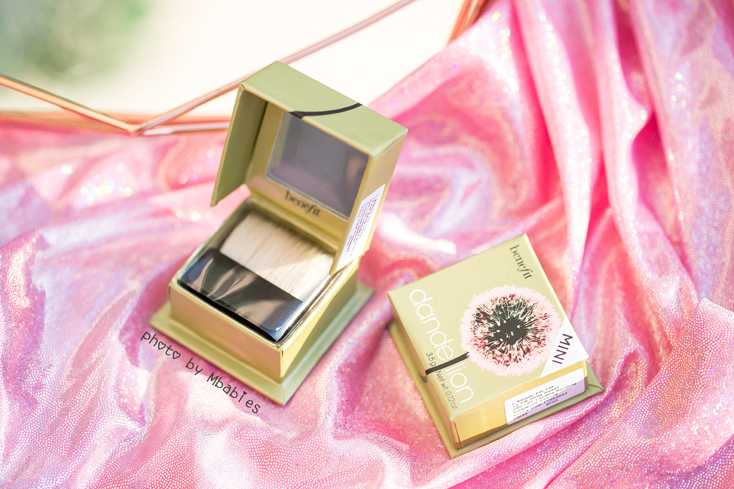 mbabies贝玲妃蒲公英mini蜜粉腮红3.5g胭脂提亮定妆腮红