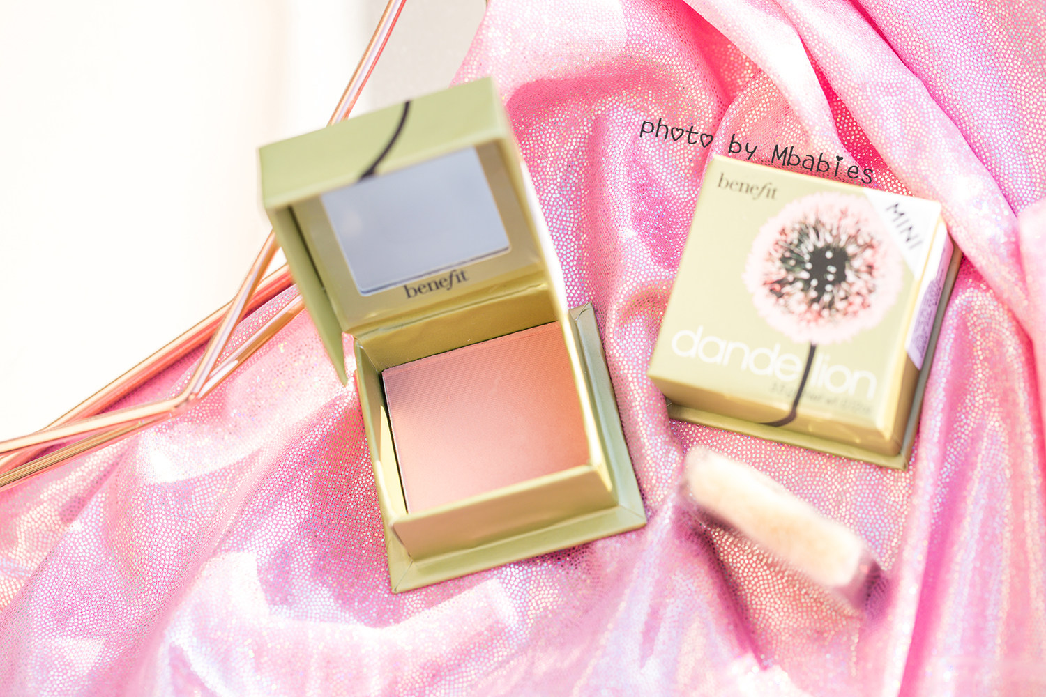 mbabies贝玲妃蒲公英mini蜜粉腮红3.5g胭脂提亮定妆腮红