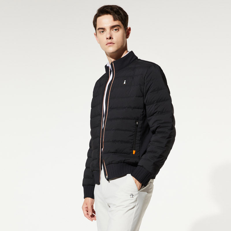 munsingwear万星威男装高尔夫羽绒服冬季时尚弹力保暖短款高尔夫服装