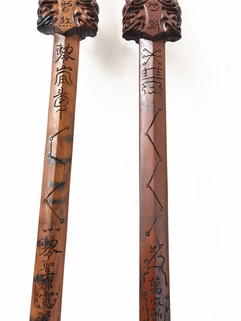 三清道教用品雷击木剑枣木七星雷剑天尊剑道道教工艺品