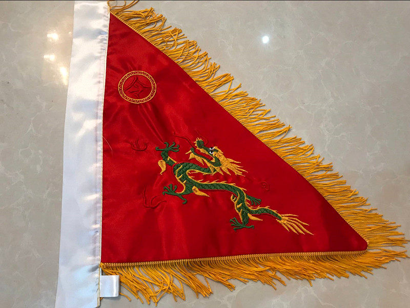 令旗五龙龙旗道教仙家用品五色五行道教工艺品