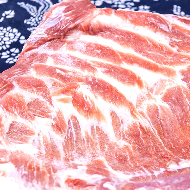 五花双汇冻猪带皮20斤冷冻新鲜去骨肉带大块生猪肉