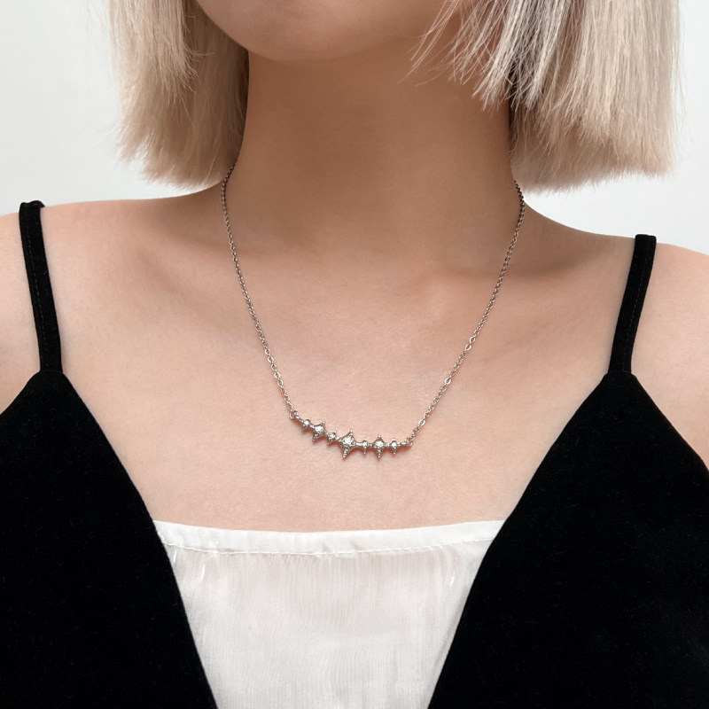 kansai简约繁星项链轻奢小众冷淡配饰2023新款项链