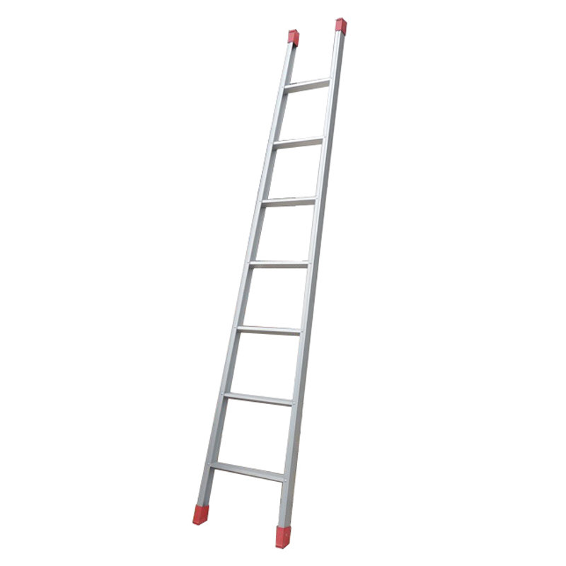 加厚铝合金梯子家用梯单梯一字梯直梯宿舍上下上下床家用梯