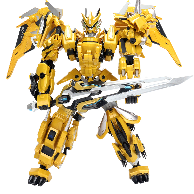 钢铁飞龙变形玩具男孩恐龙百变合体珍藏版神龙儿童机器人