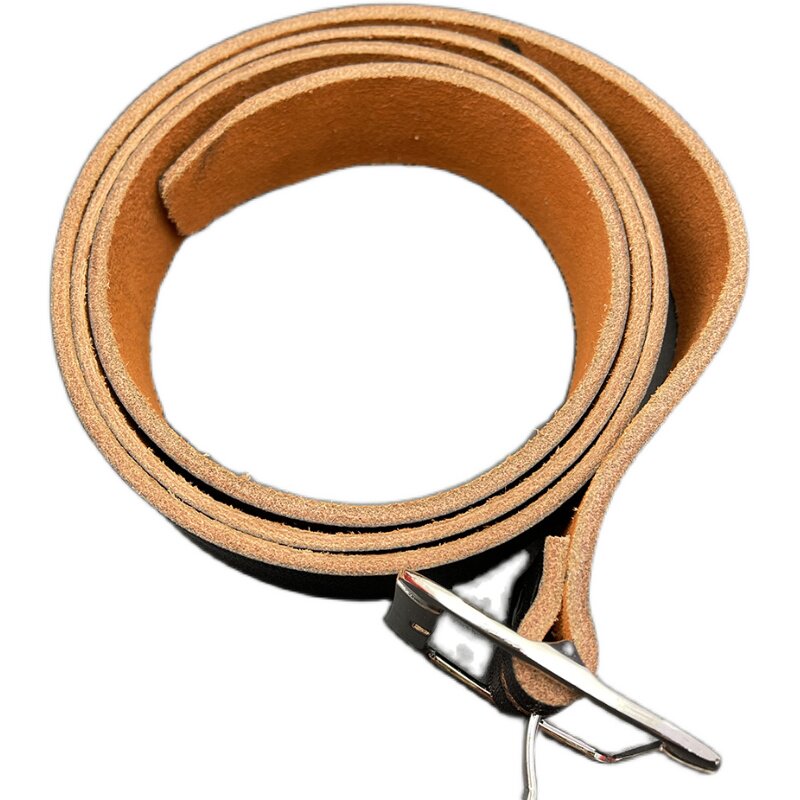 牛皮头层真皮腰带中老年老式整张切割腰带