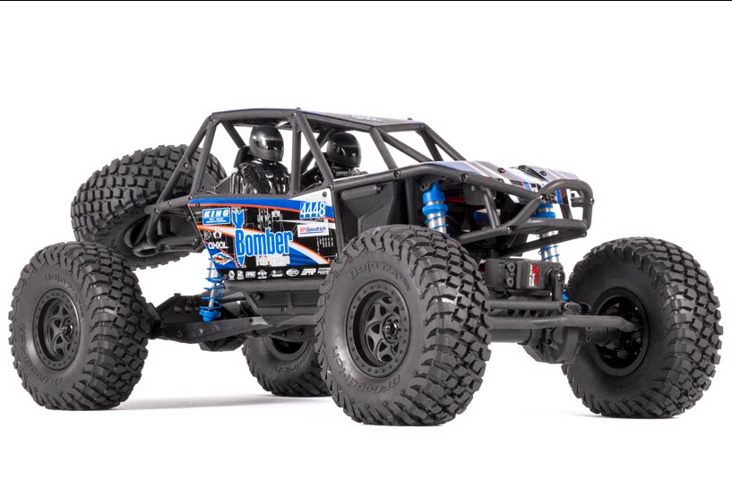axial ax90048 rtr幽灵 4wd 四驱动攀爬车 遥控越野车 模型车
