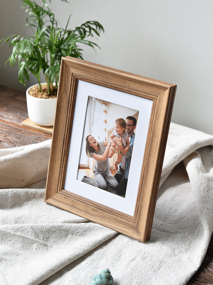 相框海马结婚登记照相摆台证件照片定制同款8寸相框