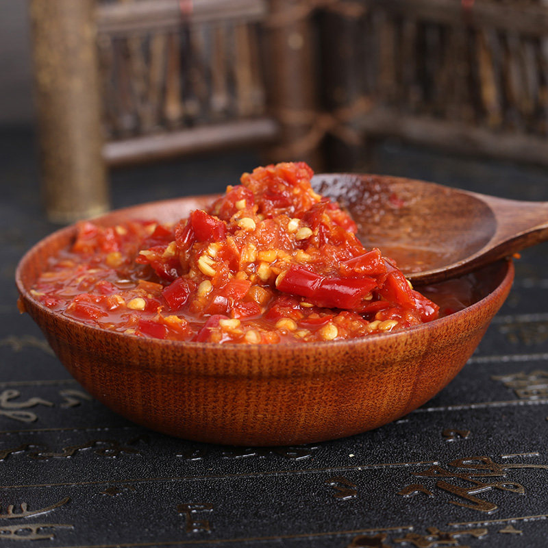云南特产农家酸辣子糟辣子手工自制勐野江调料下饭菜500g磨黑古镇