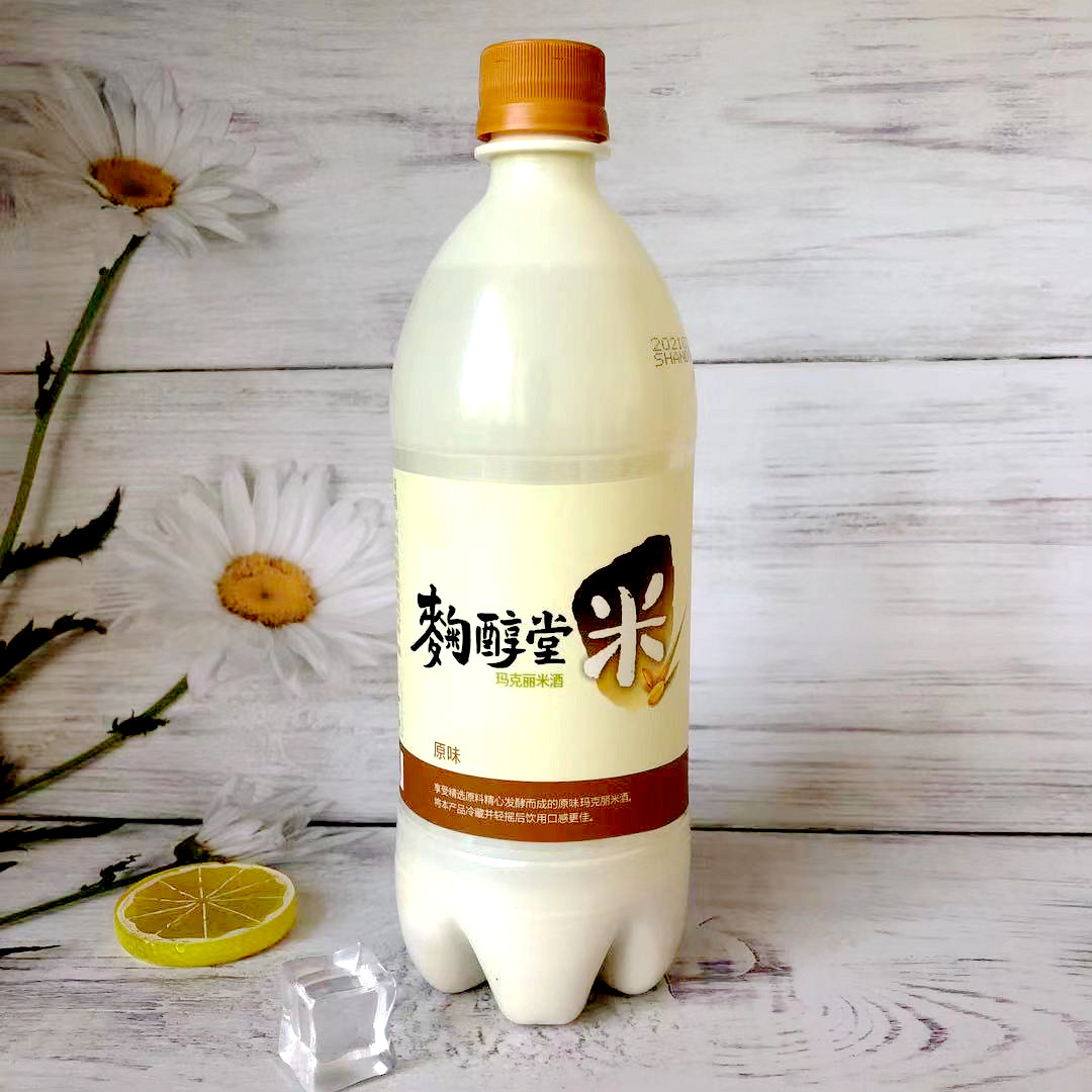 韩国原装进口麹醇香蕉桃子葡萄果味玛克米酒750ml4果酒