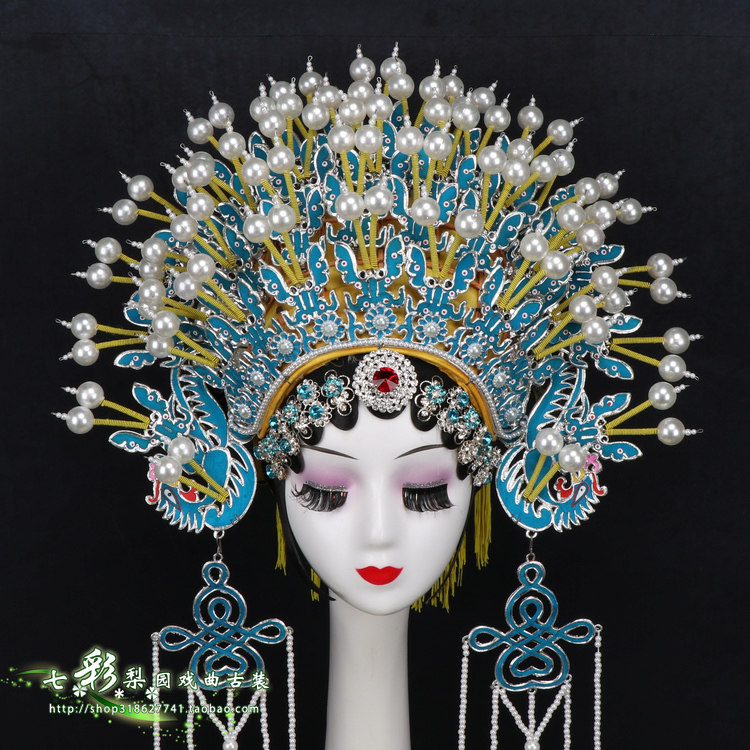 京剧戏曲用品盔帽头饰头盔舞台演出贵妃醉酒更多舞蹈配饰