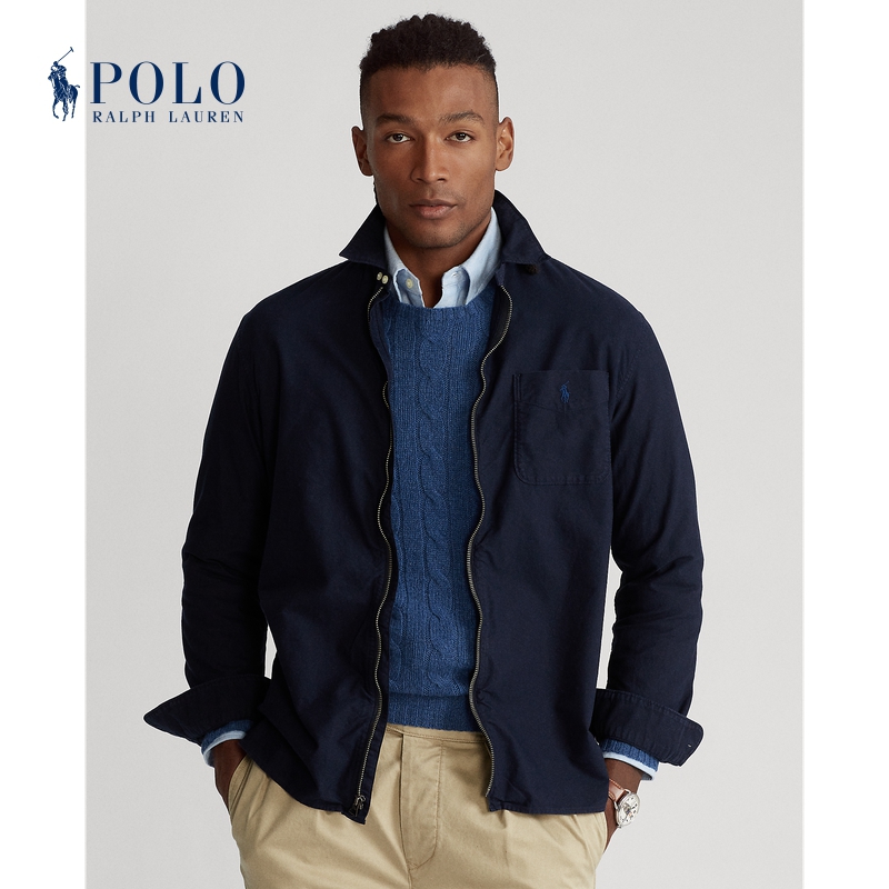 Ralph Lauren/拉夫劳伦男装 经典款牛津布外套式衬衫RL13785