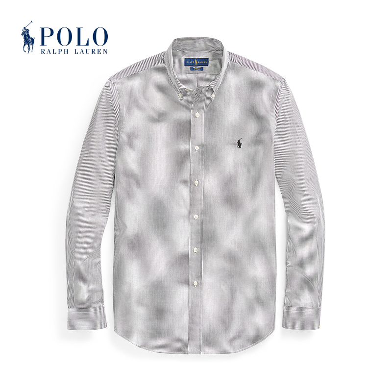 Ralph Lauren/拉夫劳伦男装 经典版型条纹衬衫RL12505