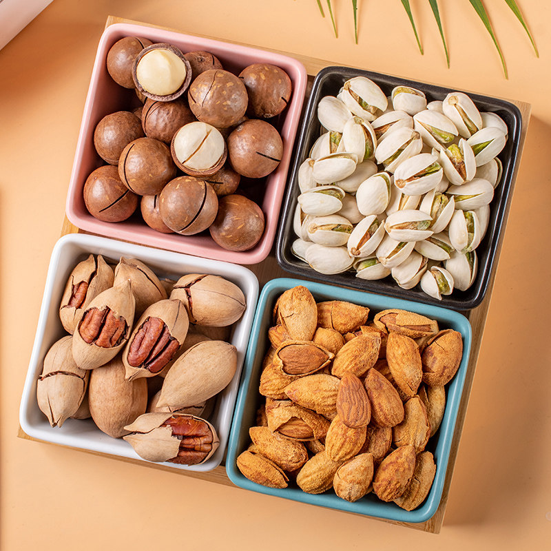 年货置办坚果组合夏威夷混合干果4斤过年零食夏威夷果