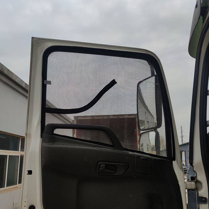 东风天龙天锦专车专用大货车框架纱窗钢骨车窗蚊虫摩托车前挡风