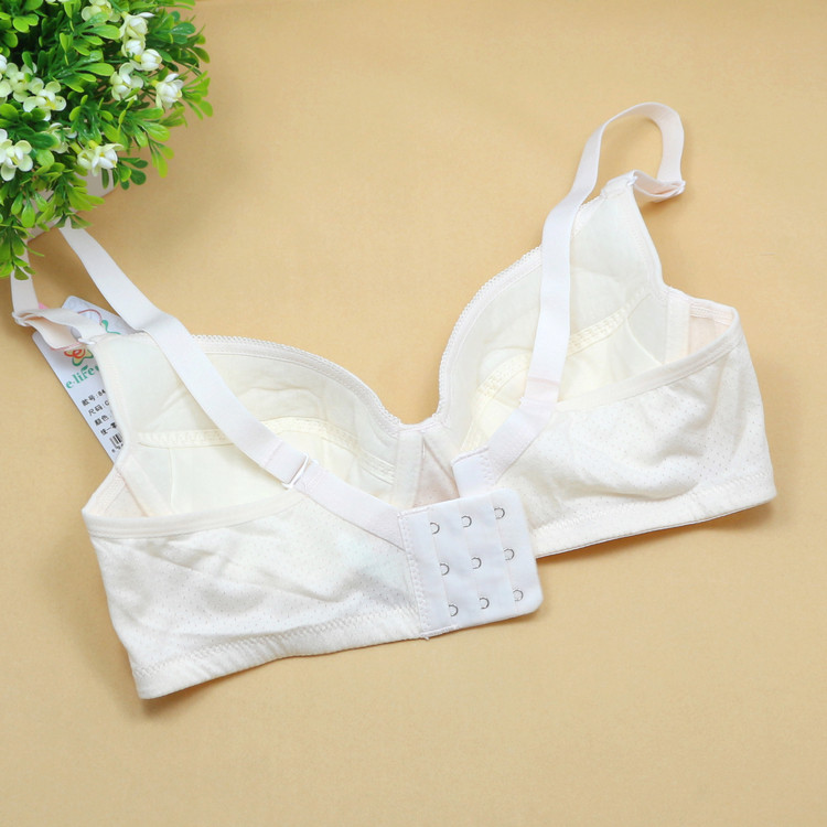 专柜正品怡兰芬薄棉软杯 软钢圈少女文胸纯棉高中学生内衣841725