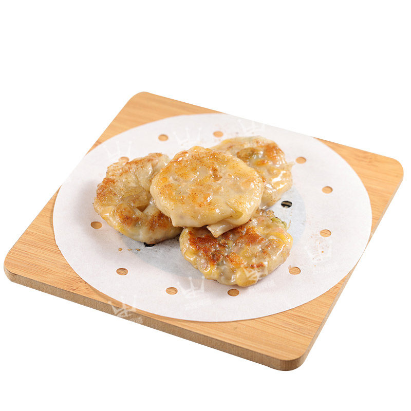 粟米饼营养早餐饼速冻广式手工茶点早茶油煎炸速食玉米饼粒300g