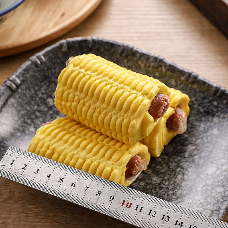 玉米热狗卷营养早餐香肠卷脆皮肠夹心面点速冻早茶点心面食小吃