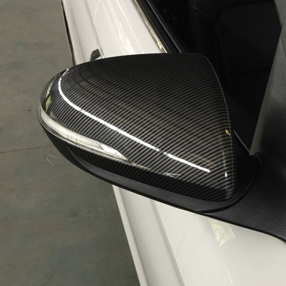 外壳碳纤维现代名图朗动途胜领动ix25后视镜改装倒车镜