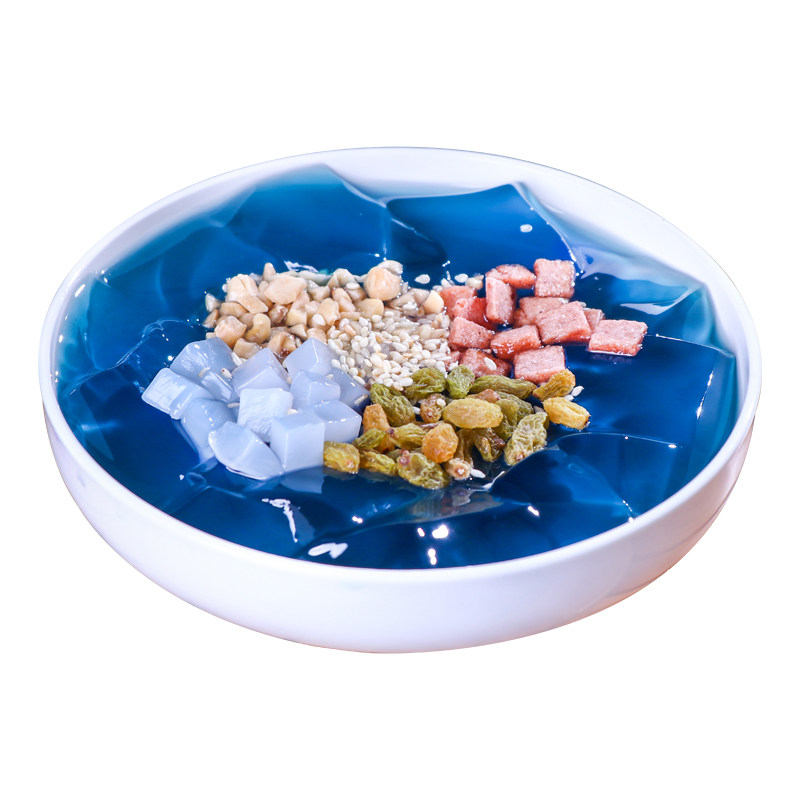 彩色冰粉配料组合套餐海洋网红创意冰冰粉伴侣家用自制手工白凉粉