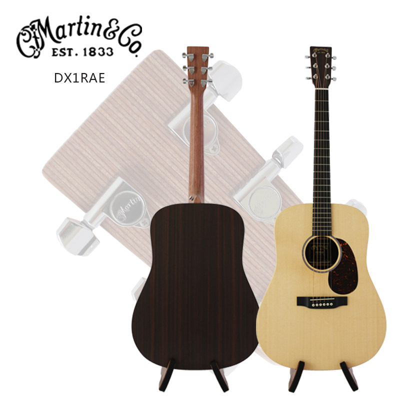 吉他民谣马丁dx1rae演出弹唱品牌木吉乐器加厚吉他民谣吉他