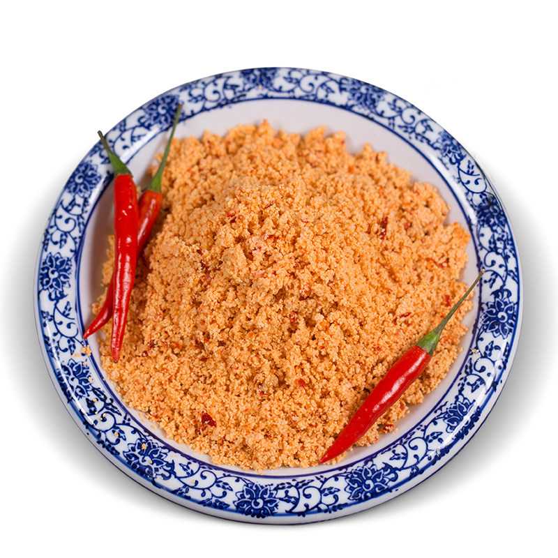 榨广椒湖北农家特产渣鲊炸杂辣椒胡椒海椒酸辣子坛子下饭菜私房菜