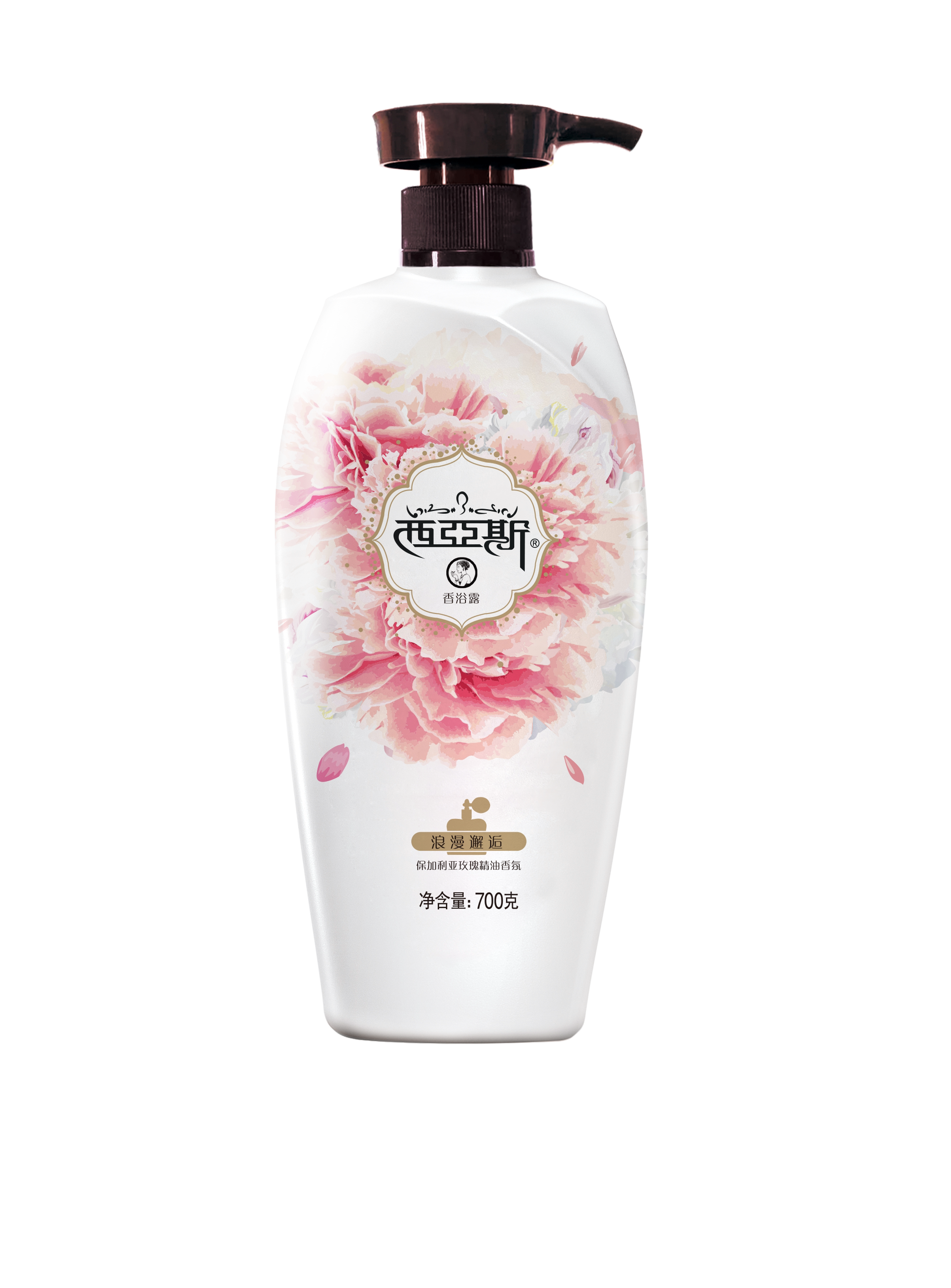 纳爱斯西亚斯沐浴露保加利亚玫瑰花香沐浴浴液持久久留清爽沐浴露
