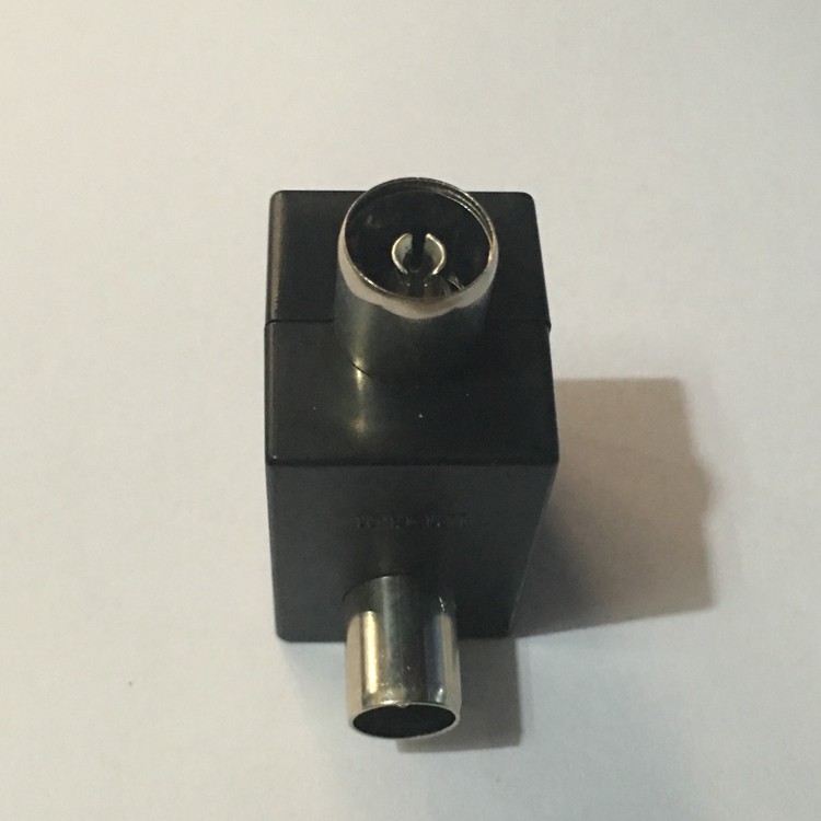 rf转接头有线电视公转全铜90度弯式直角射频rf头