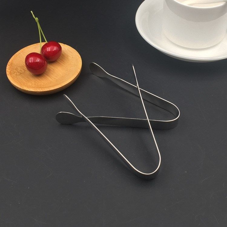 防滑二支防烫咖啡糖夹子创意茶叶毛巾方糖冰夹冰夹