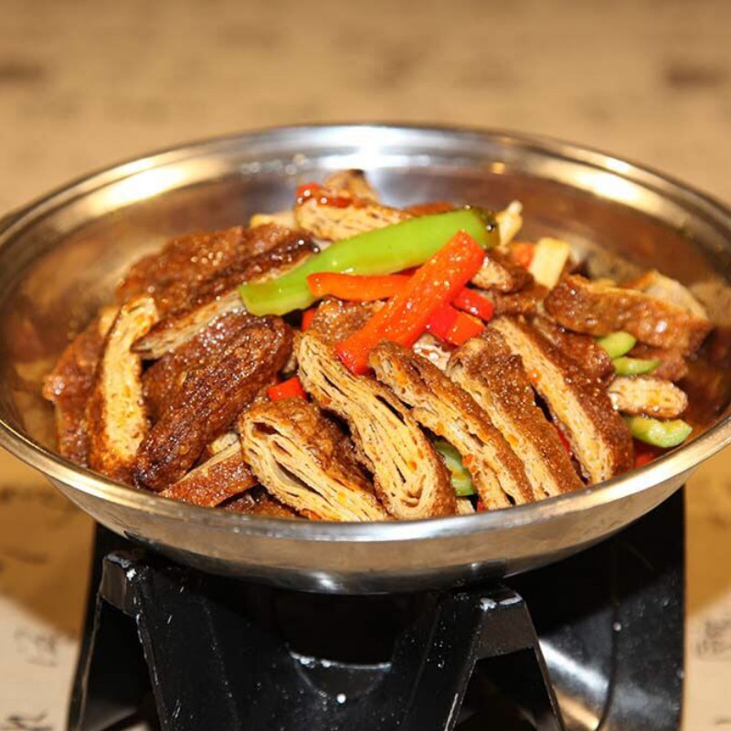 豆腐豹皮虎皮餐饮特色半成品食材豆制品酒店饭店其它